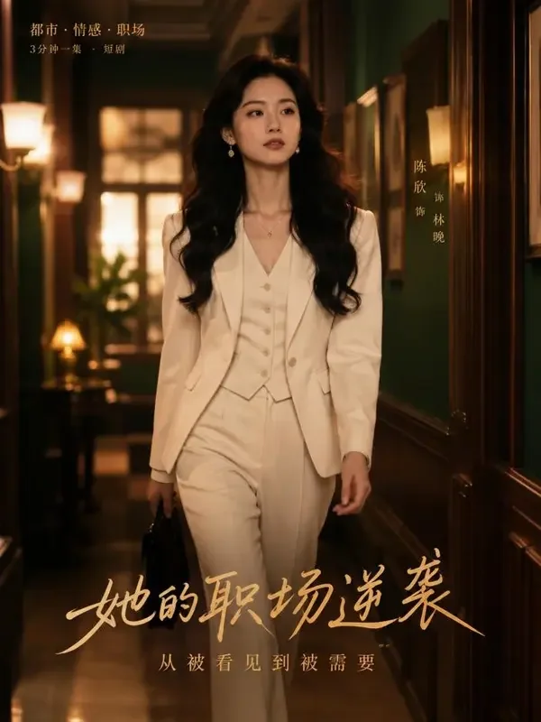 千金换了个马甲热血短剧封面，逆袭题材